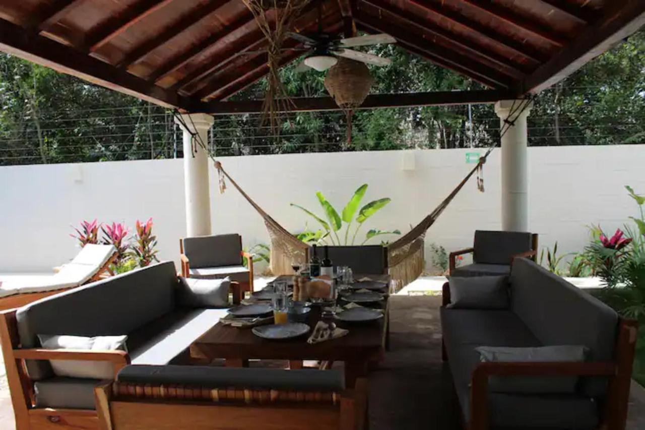 Вилла Casa Cuatro Vientos Тулум Экстерьер фото