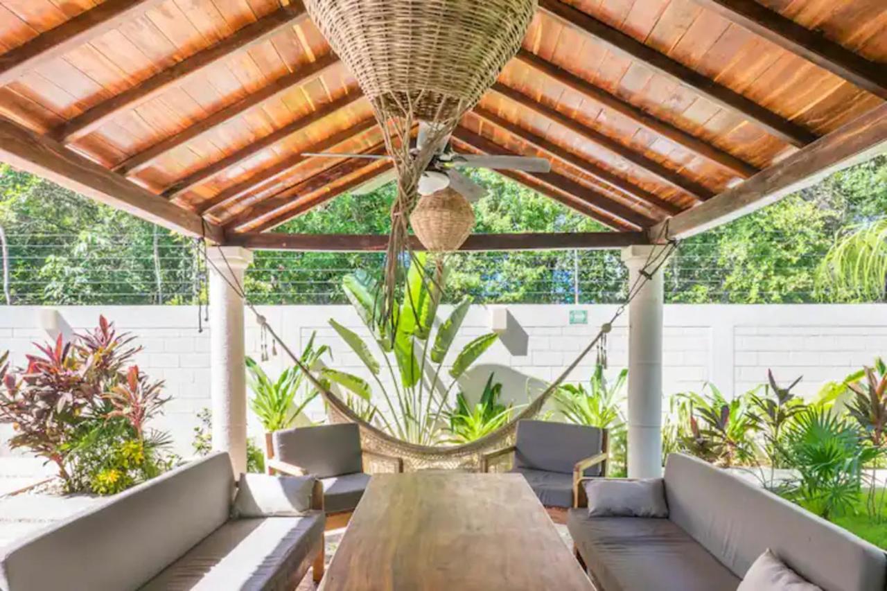 Вилла Casa Cuatro Vientos Тулум Экстерьер фото